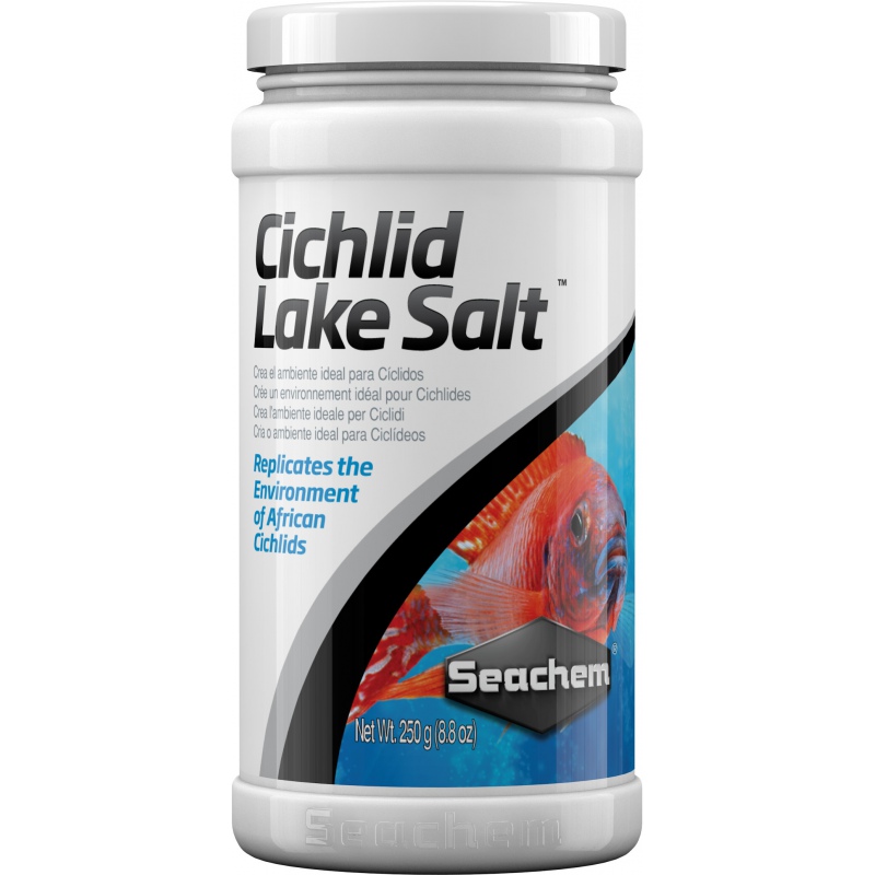 Seachem Cichild Lake Salt - sól dla pielęgnic 250g