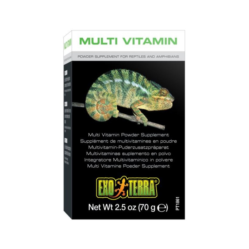 Exo Terra Multi Vitamin 70g - witaminy dla gadów i płazów