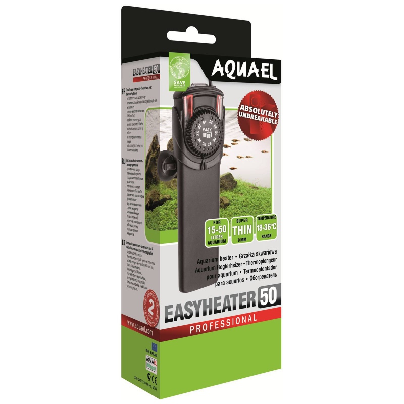 Aquael Easy Heater 100W: sicher und platzsparend