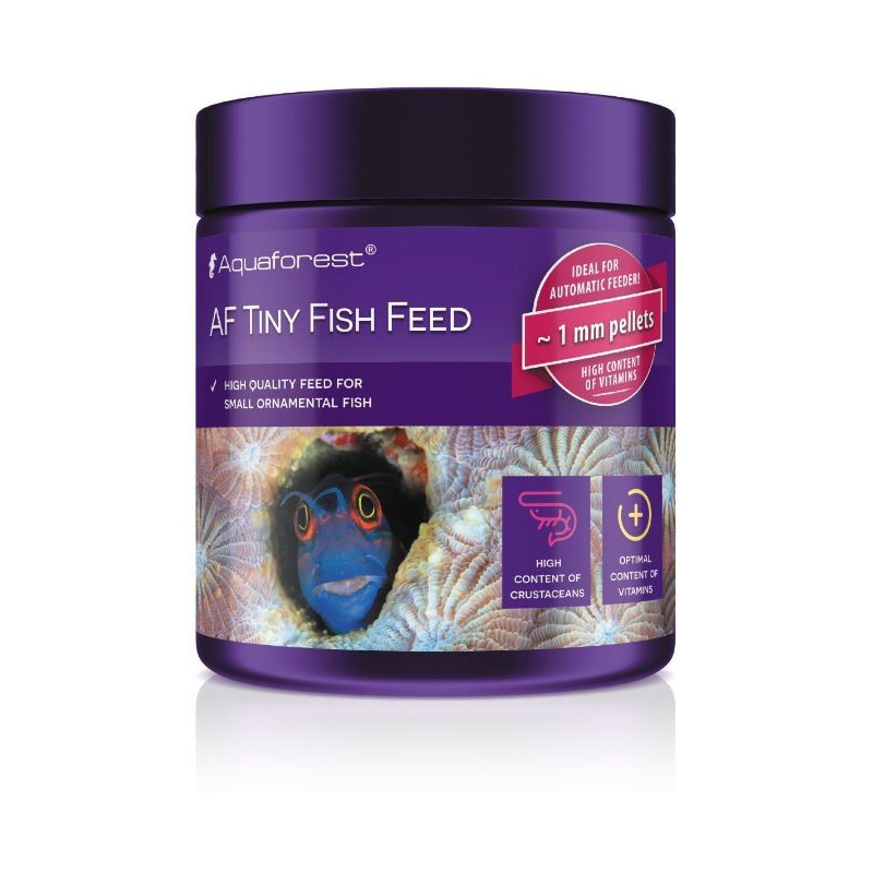 Aquaforest Tiny Fish Feed para peixes pequenos