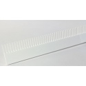 Grifo de desbordamiento 42cm Aquario blanco