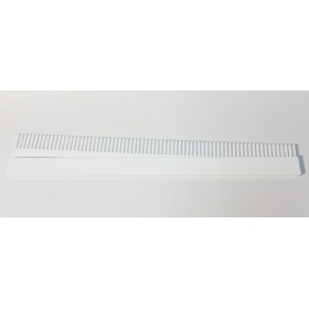 Overflow comb 42cm Aquario white