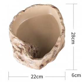 Tigela Repti-Zoo cerâmica XL