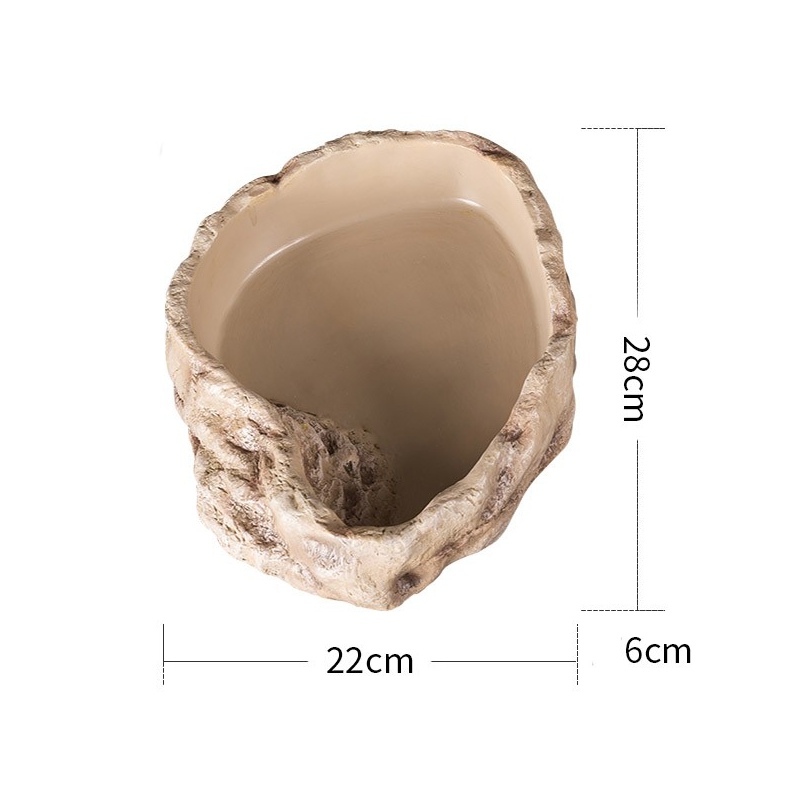 Tigela Repti-Zoo cerâmica XL