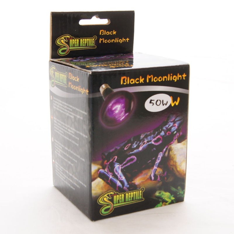 Luz nocturna Super Reptil Luna Negra 50W