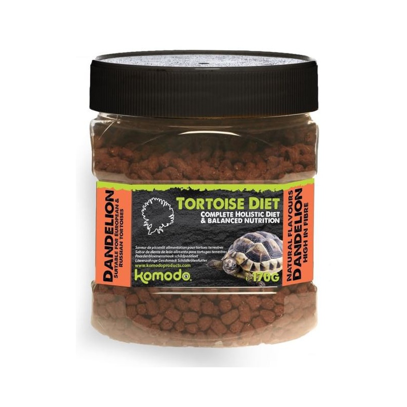 Dieta de Tortuga Komodo Diente de León 170g