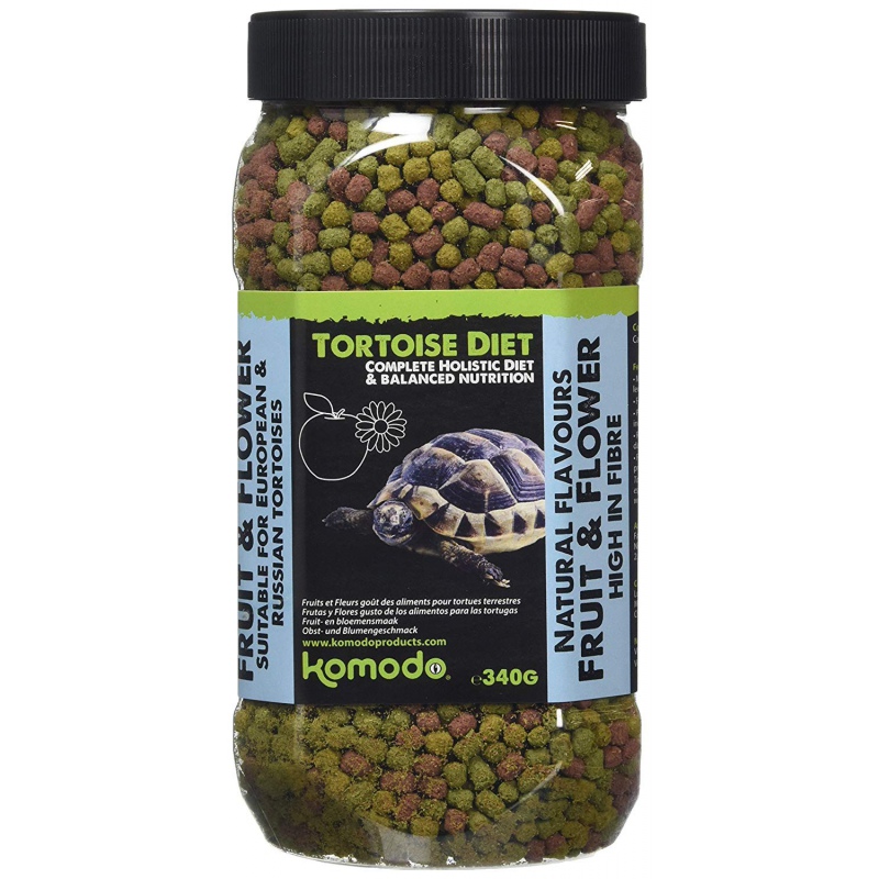 Komodo Tortoise Diet Fruit Flower 340g - pokarm dla żółwi