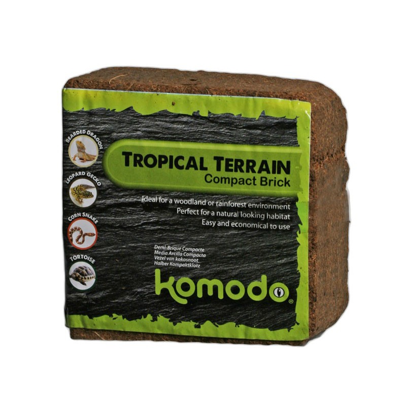 Комодо Tropical Terrain Brick L - підстилка