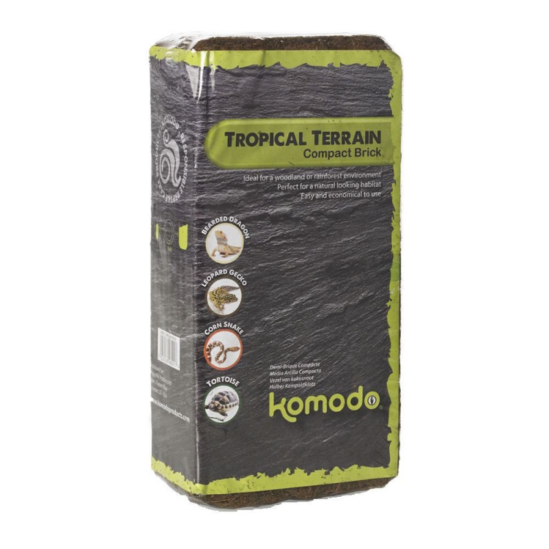 Комодо Tropical Terrain Brick L - підстилка