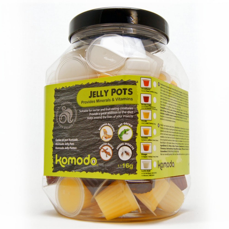 Komodo Jelly Pot Směs Příchutí Sklenice