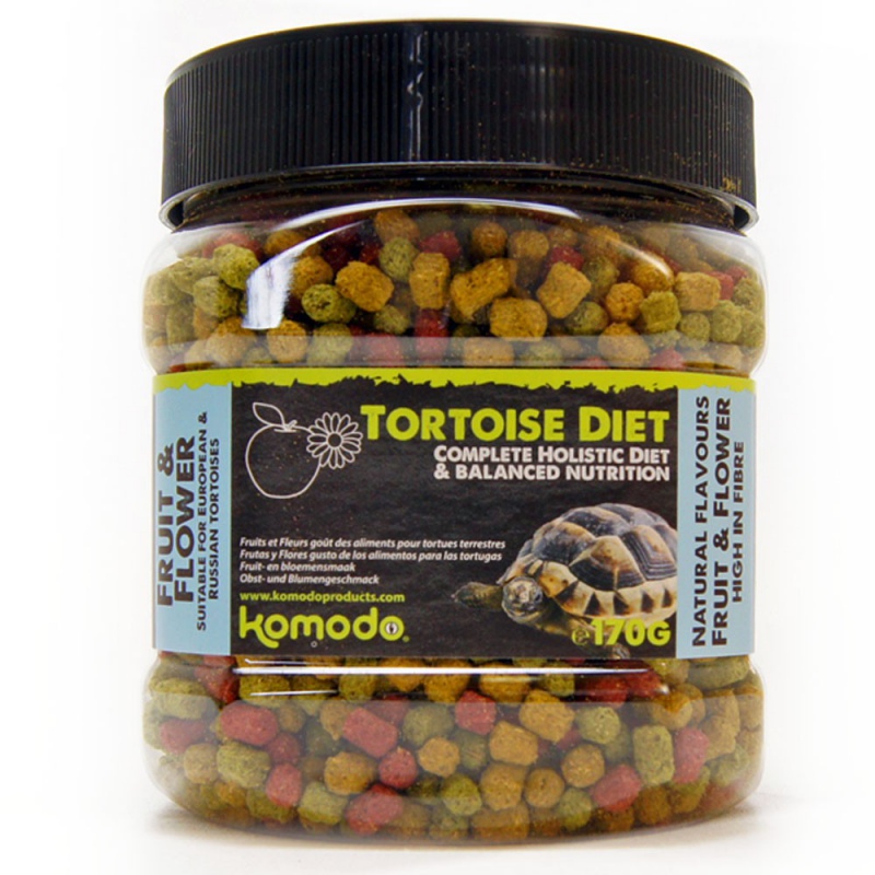 Dieta de Tortuga Komodo Fruta Flor 170g