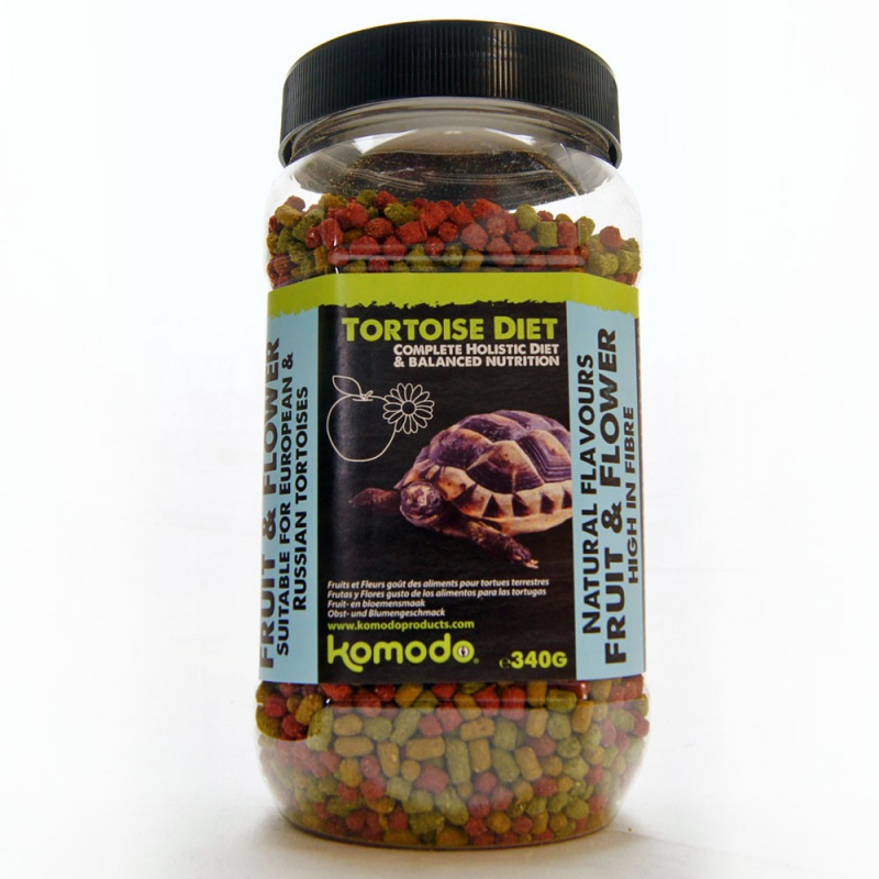 Komodo Schildpad Dieet Fruit Bloem 340g