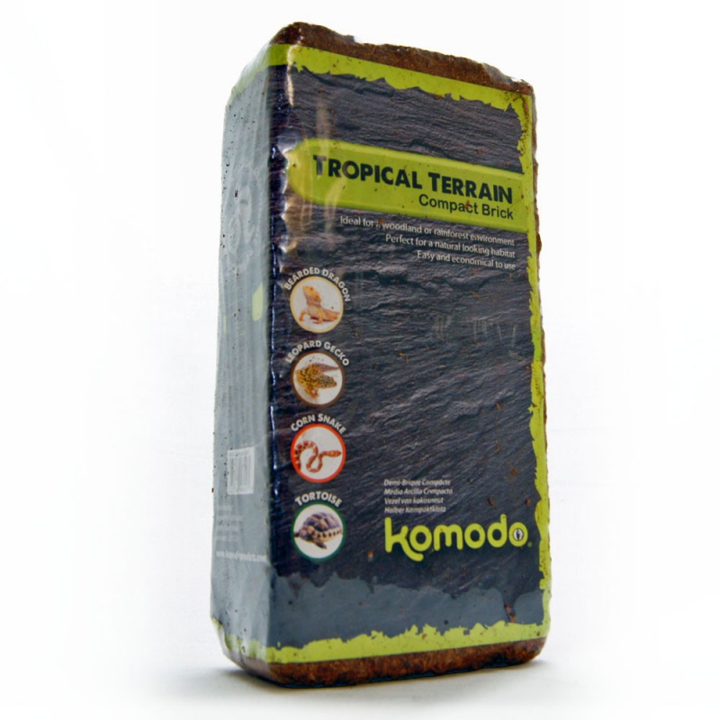 Komodo Tropical Terrain Brick - kokosvezel substraat