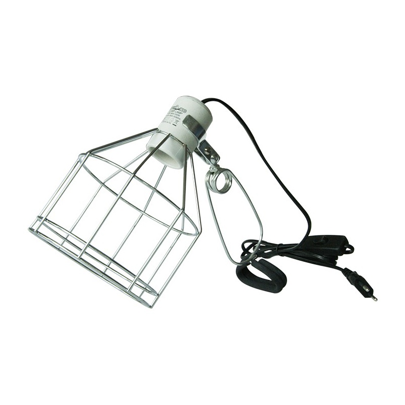 Repti-Zoo Lampa med korg och handtag