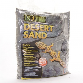 EXO TERRA Schwarzer Sand 4,5 kg - natürlicher Untergrund