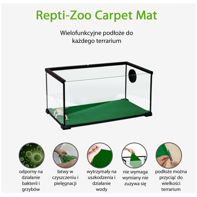 Repti-Zoo Carpet Mat para terrários