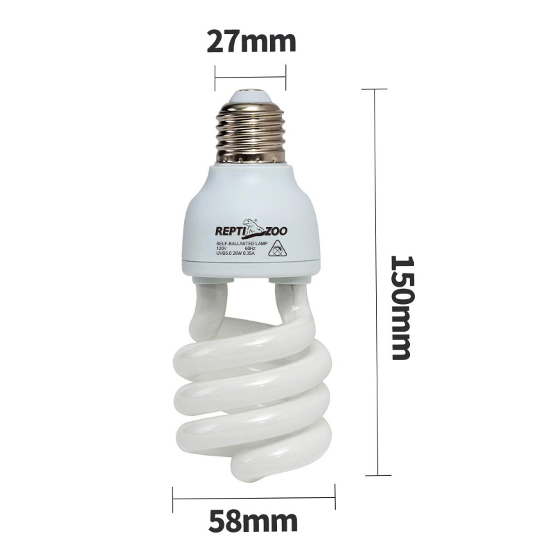 Repti-Zoo Tropical Lamp 5.0 UVB 15W - Żarówka e27