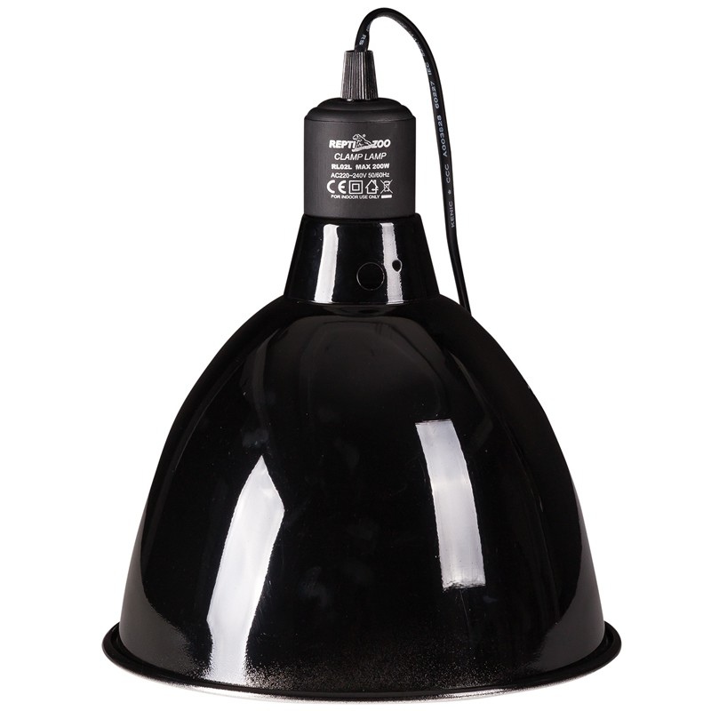 Repti-Zoo lampa med skärm RL02LB