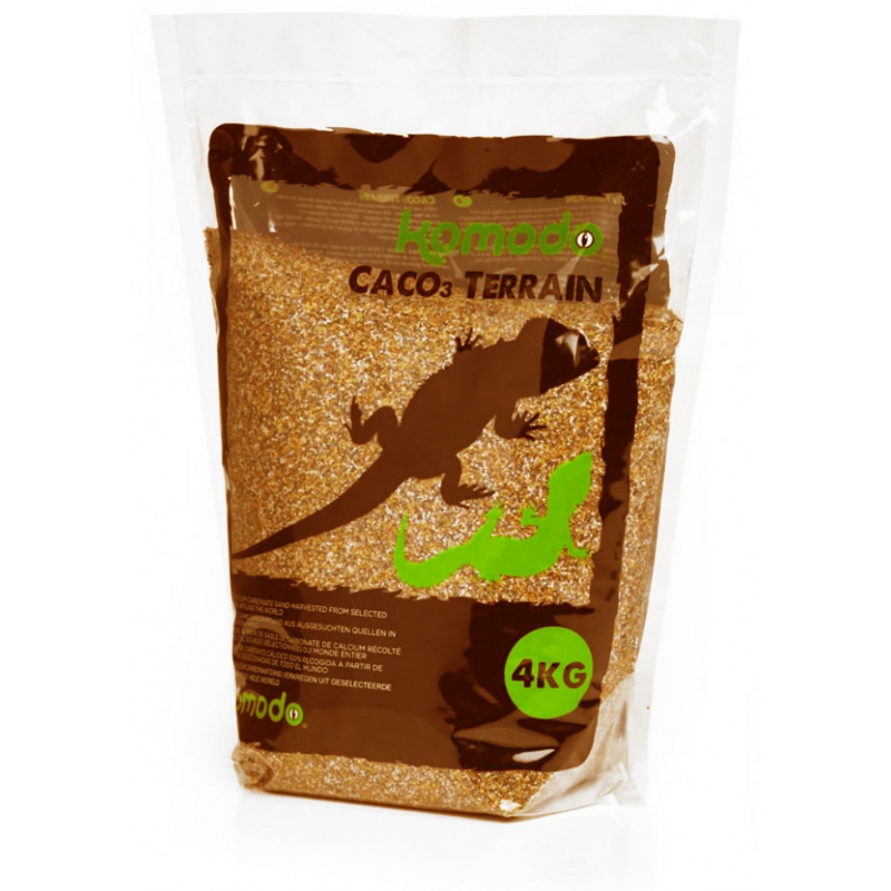 Komodo CaCo3 Arena Caramelo para reptiles