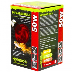 Komodo Infrared 50W - żarówka grzewcza podczerwona