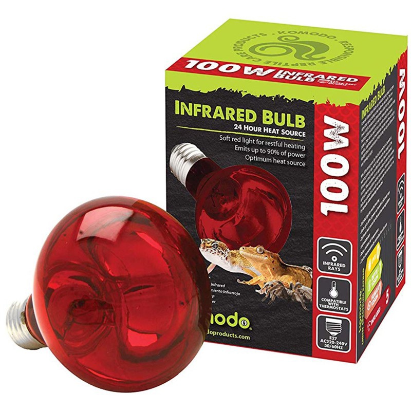 Komodo Infrared 75W - Calefacción para reptiles