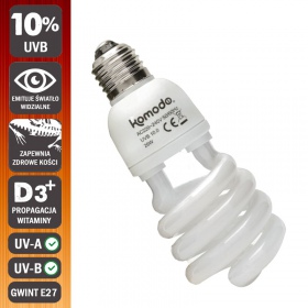 Lampadina UVB Komodo Forest 15W