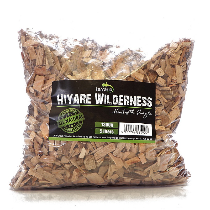 Terrario Hiyare Wilderness - Podłoże Zrębki Bukowe