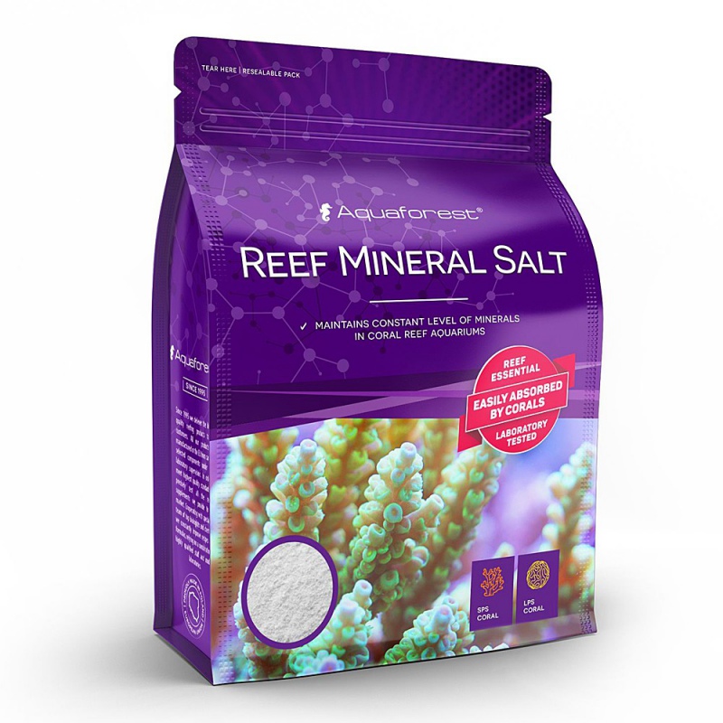 Aquaforest Reef Mineral Salt verpakking