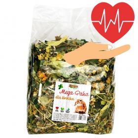 Alegia Mega Pacco di Erbe per Conigli 650g