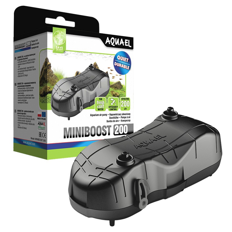 AQUAEL MINIBOOST 200 miniatuur luchtpomp