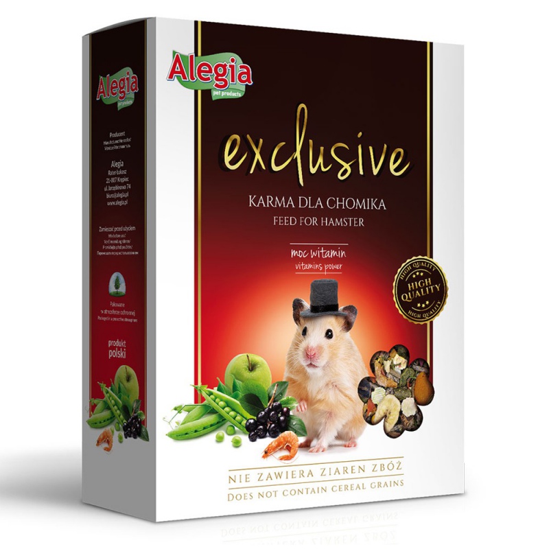 Alegia - Nourriture exclusive pour hamster