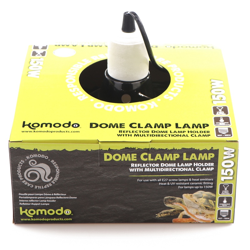 Komodo Clamp Lamp - maximální výkon 150W