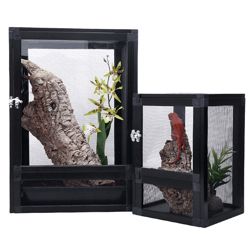 Repti-Zoo Terrarium aus Aluminiumgitter 25x25x32