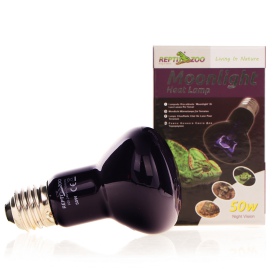 Repti-Zoo Moonlight Heat 50W - Nacht-Heizlampe