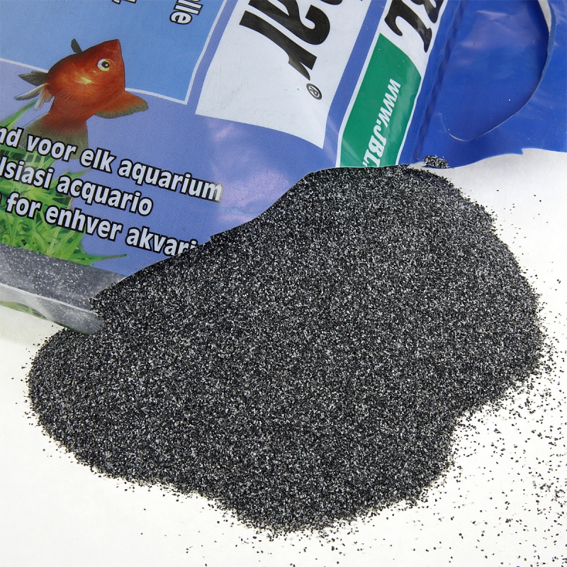 JBL Sansibar Dark 5kg - black substrate for freshwater and marine aquariums