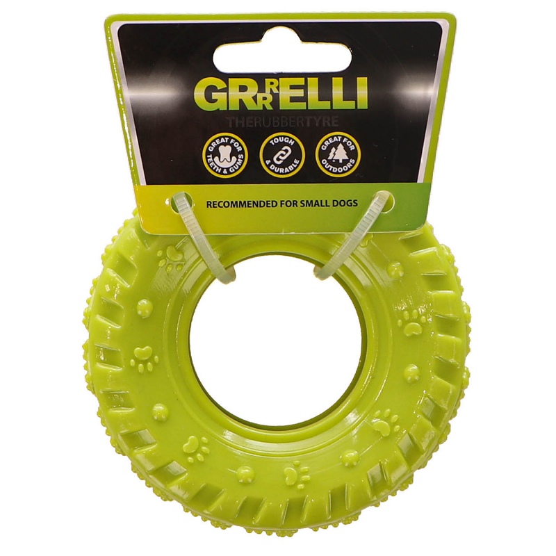 HappyPet Grrrelli Reifen S - Gummibissspielzeug