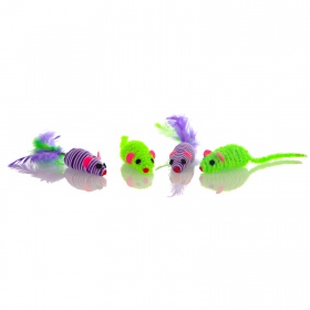 HappyPet Fiesta Mice - mouse toy for cats