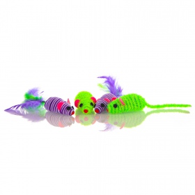 HappyPet Fiesta Mice - mouse toy for cats