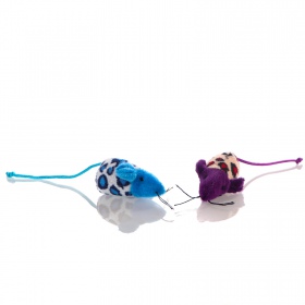 HappyPet Velour Mice - a mouse toy for cats