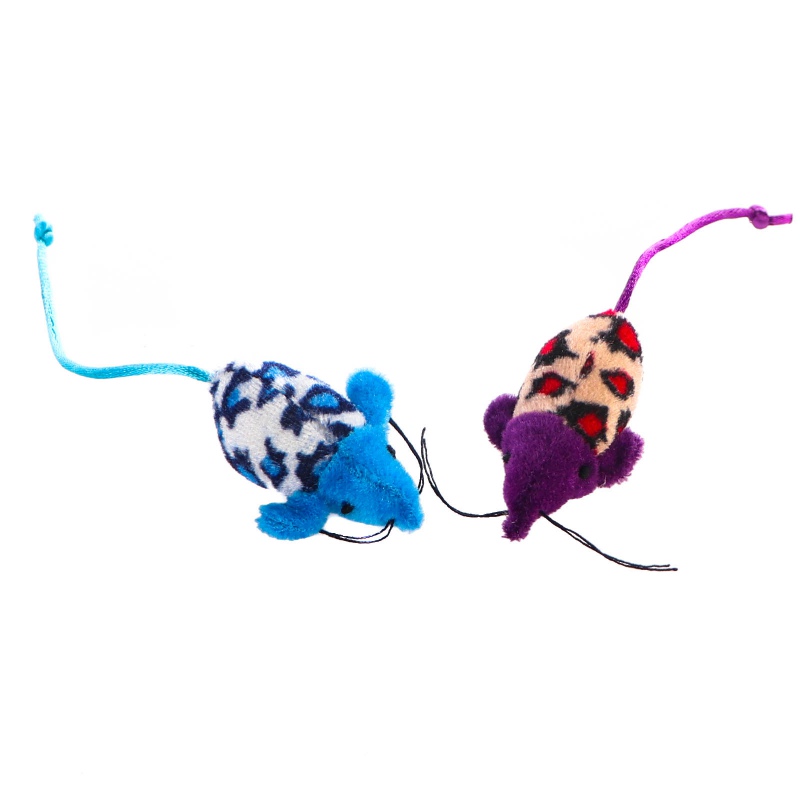 HappyPet Velour Mice - a mouse toy for cats