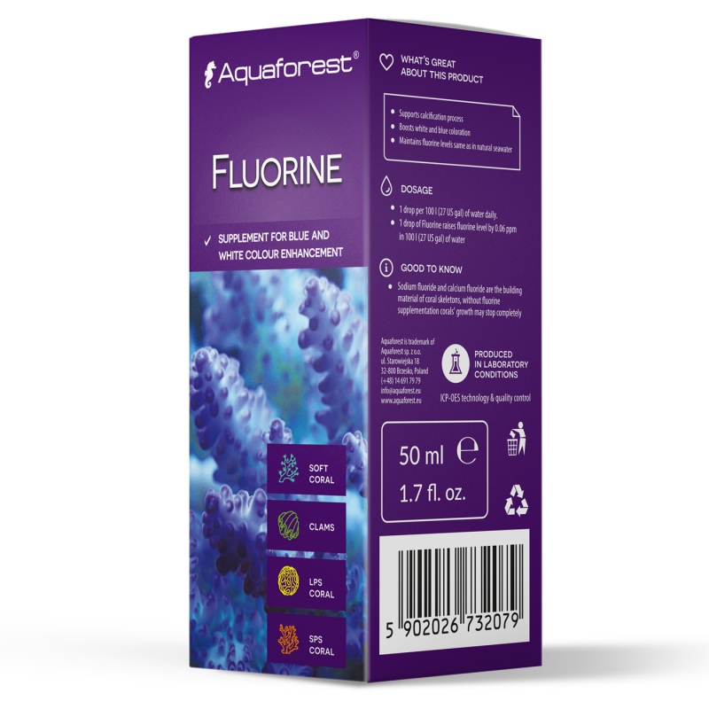 Aquaforest Fluorine 50ml Supplement