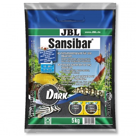 JBL Sansibar Dark 5kg - black substrate for freshwater and marine aquariums