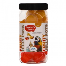 HappyPet Tweeter's Treats Fruity Jelly Pots