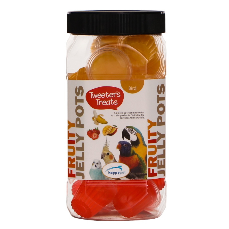 HappyPet Tweeter's Treats - Fruity Jelly Pots