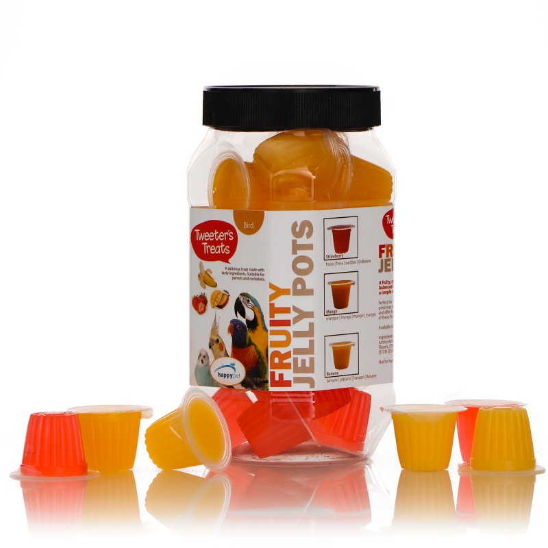 HappyPet Jelly Pots - mezcla de sabores