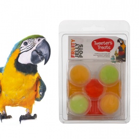 HappyPet Tweeter's Treats Jelly Pots Fruit