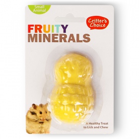 HappyPet Fruity Minerals 30g - pineapple calcium block