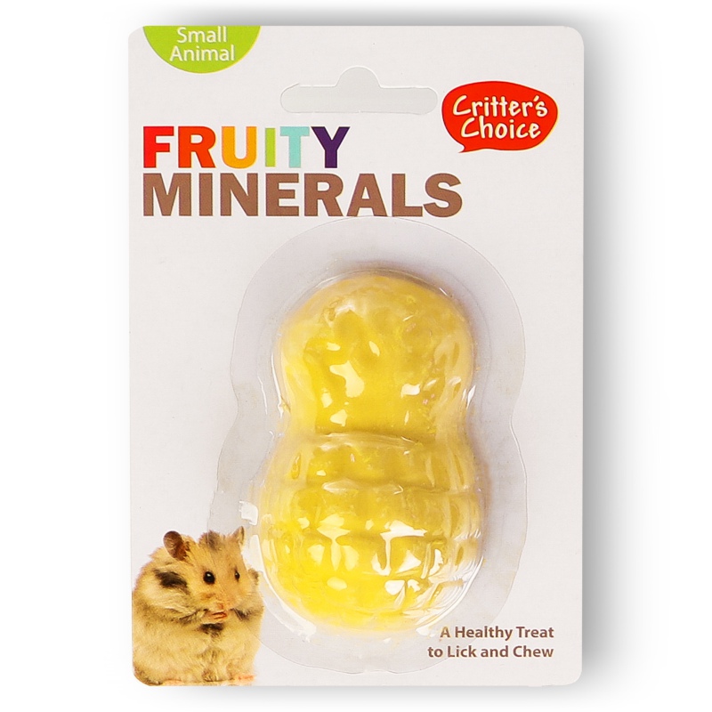 HappyPet Fruity Minerals 30g - Ananas Kalkblok