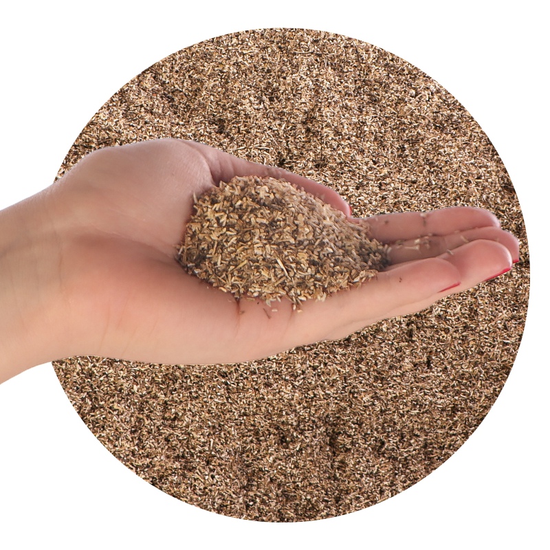 Terrario Eversong Fibre Powder 5l - ground substrate made from hemp straw