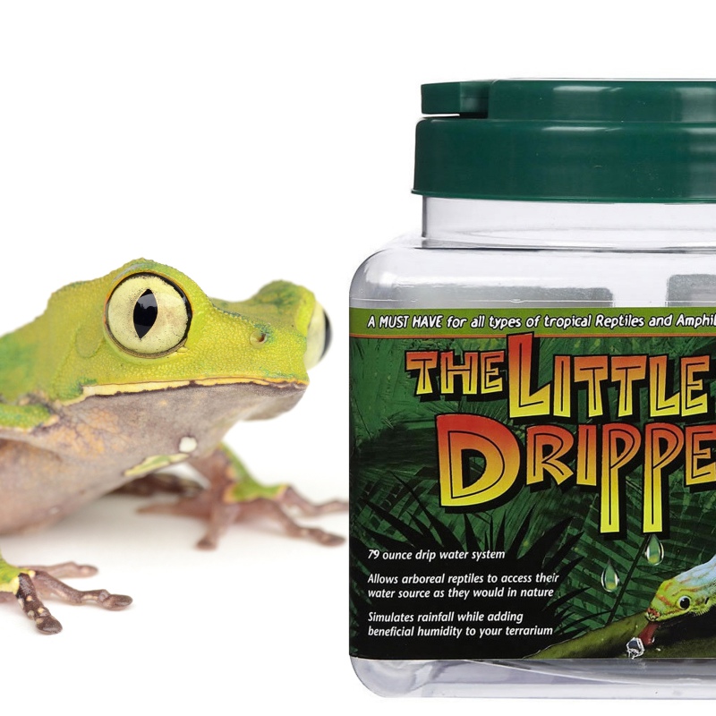 Zoomed Little Dripper - a humidifier and water dispenser for chameleons.